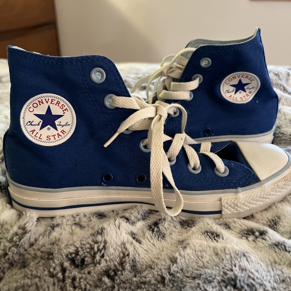 VTG CHUCK TAYLOR CONVERSE 70 HIGH COBALT Size 4M 6W Y2K streetwear athletic‎ LA
